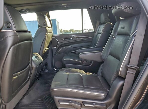 1GYS4EKL5NR296714 2022 CADILLAC ESCALADE Черный Вид подкапотного пространства