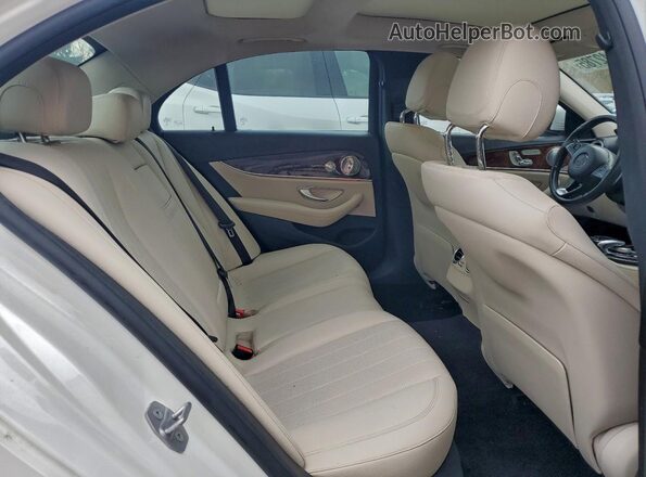 WDDZF4KB5HA130797 2017 MERCEDES-BENZ E White Vista interior trasera