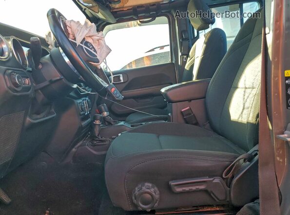1C4HJXEM9LW339572 2020 JEEP WRANGLER Gray Вид панелі приладів