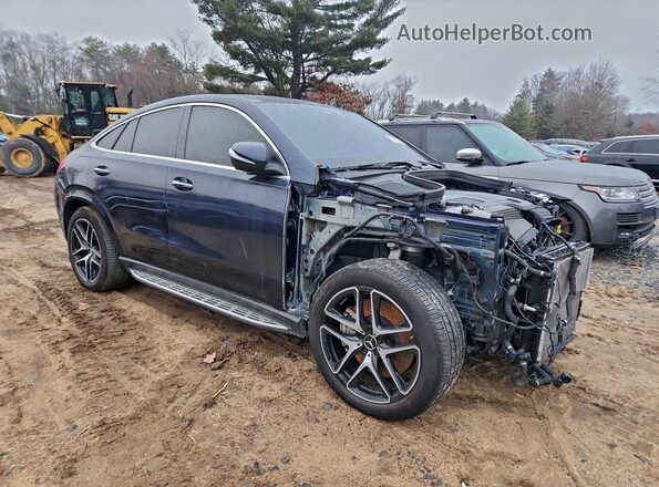 4JGFD6BB1MA391638 2021 MERCEDES-BENZ GLE-CLASS Blue Front view