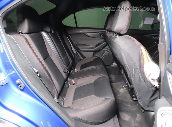 JF1VBAF67P9817432 2023 SUBARU WRX Синий Вид салона спереди