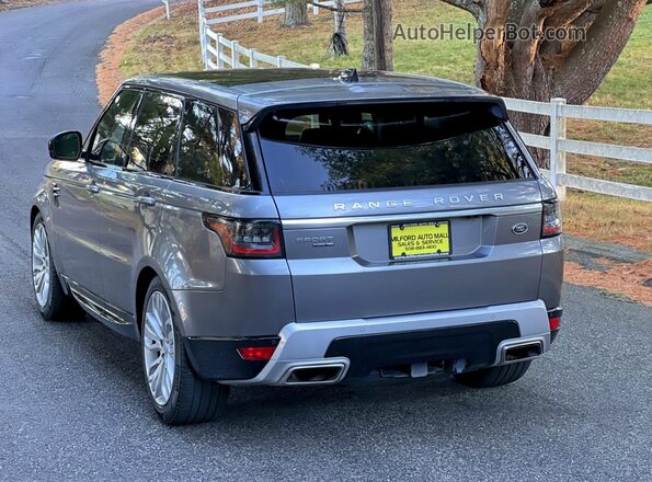 SALWR2RY3LA717262 2020 LAND ROVER RANGE Gray Передня права чверть