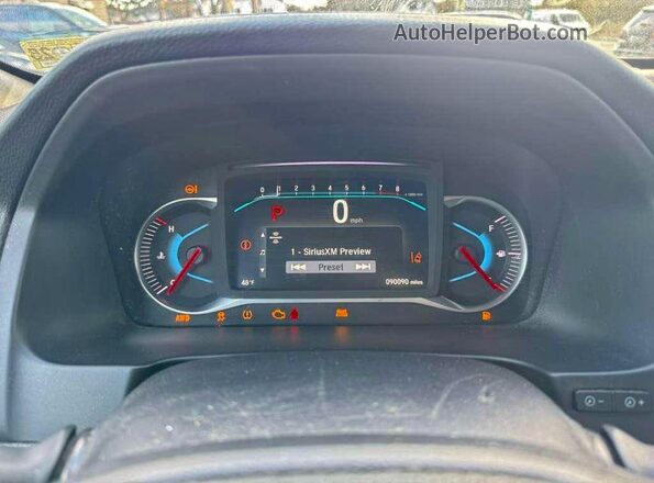 5FNYF8H52MB024288 2021 HONDA PASSPORT Charcoal Instrument cluster view
