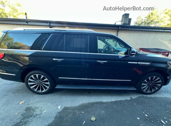 5LMJJ3JT6JEL15197 2018 LINCOLN NAVIGATOR Black Vista de la etiqueta del VIN