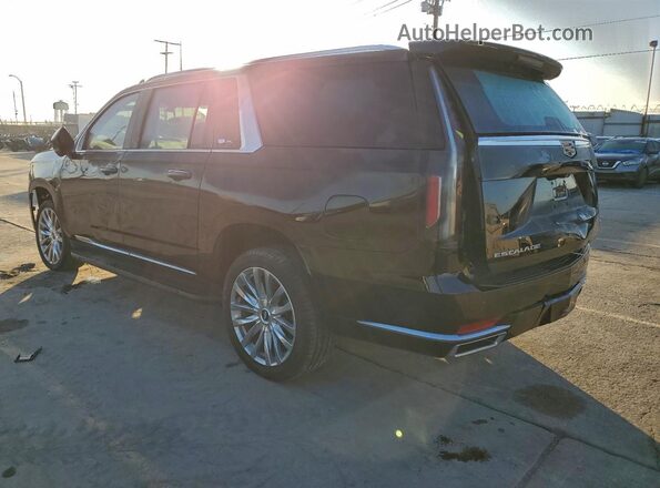 1GYS3KKL4NR336735 2022 CADILLAC ESCALADE Black Հետևի աջ