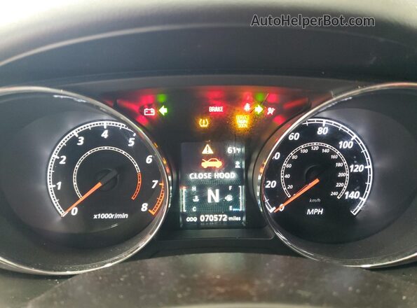 JA4AP4AW0HZ036654 2017 MITSUBISHI OUTLANDER Red უკანა სავარძლების ხედი