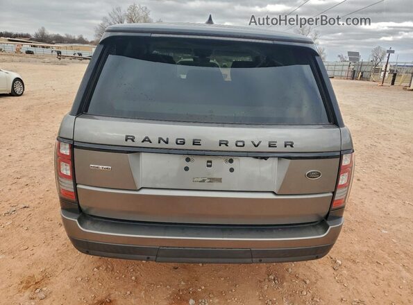 SALGS2FK8HA340105 2017 LAND ROVER RANGE Gray Widok wnętrza z przodu