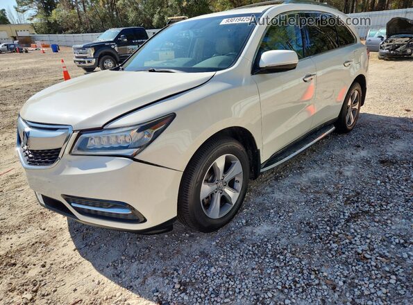 5FRYD4H27GB031843 2016 ACURA MDX Белый 