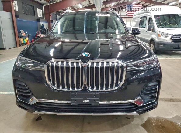 5UXCW2C00L9B06906 2020 BMW X7 Черный Вид сзади