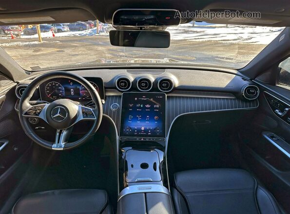W1KAF4GB5PR091747 2023 MERCEDES-BENZ C Черный Вид сзади