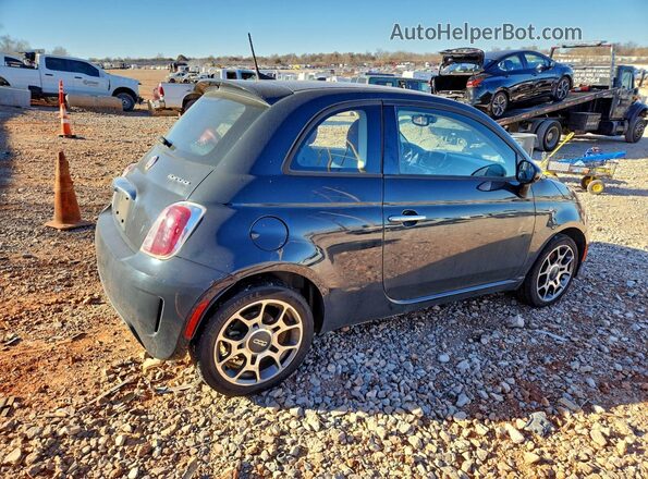 3C3CFFKH4JT420998 2018 FIAT 500 Gray Передня права чверть