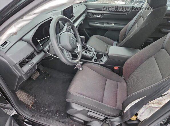 7FARS4H2XPE021517 2023 HONDA CR-V Black Front interior view