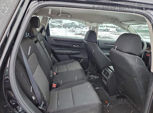 7FARS4H2XPE021517 2023 HONDA CR-V Black Rear interior view