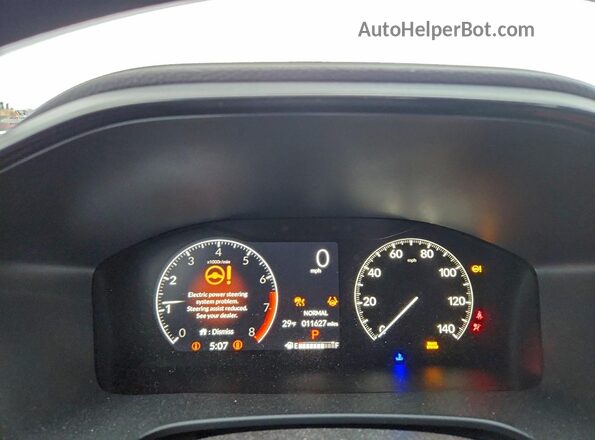 7FARS4H2XPE021517 2023 HONDA CR-V Black Instrument cluster view