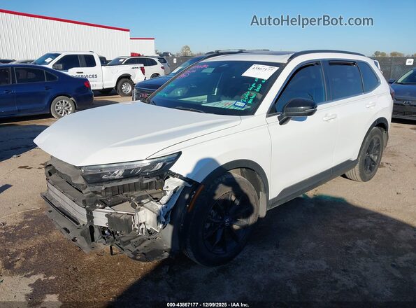 7FARS5H5XPE005351 2023 HONDA CR-V White Առջևի ձախ երեք քառորդ տեսարան