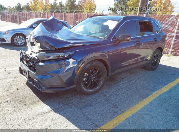 7FARS5H84SE017059 2025 HONDA CR-V Blue Przód lewy
