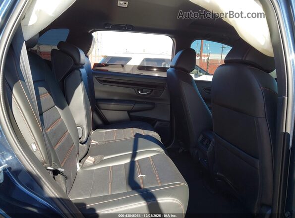7FARS5H84SE017059 2025 HONDA CR-V Blue Widok naklejki z numerem VIN
