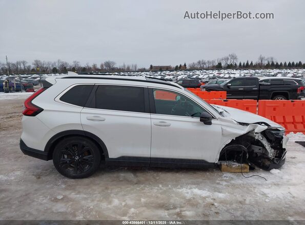 7FARS6H90PE014410 2023 HONDA CR-V White Rear interior view