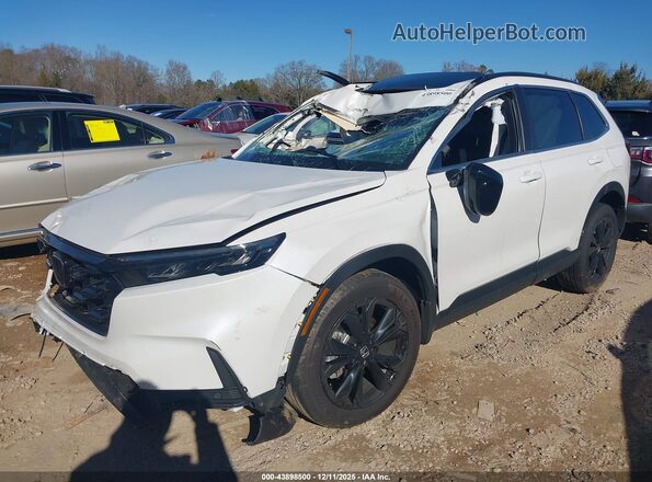7FARS6H94SE046401 2025 HONDA CR-V White Առջևի ձախ երեք քառորդ տեսարան