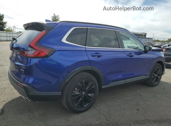 7FARS6H9XPE013538 2023 HONDA CR-V Blue Հետևի աջ