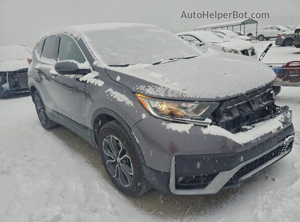 7FARW2H55NE029749 2022 HONDA CR-V Серый Передняя правая четверть
