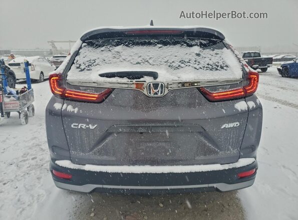 7FARW2H55NE029749 2022 HONDA CR-V Серый Вид сзади