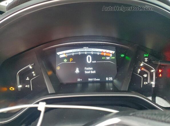 7FARW2H55NE029749 2022 HONDA CR-V Серый Вид щитка приборов