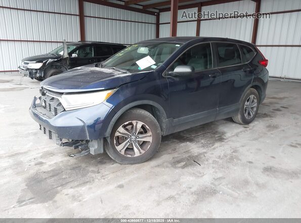 7FARW5H3XHE002776 2017 HONDA CR-V Blue წინა მარცხენა ხედი სამი მეოთხედიდან