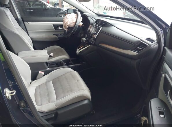 7FARW5H3XHE002776 2017 HONDA CR-V Blue წინა სალონის ხედი