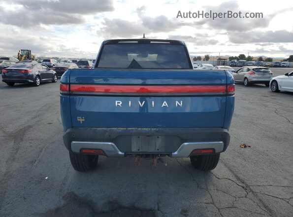 7FCTGAAA3PN023740 2023 RIVIAN R1T Blue Вид ззаду