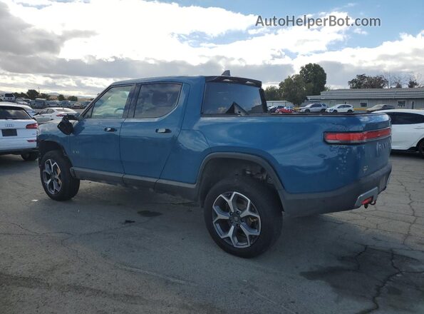 7FCTGAAA3PN023740 2023 RIVIAN R1T Blue Задня ліва чверть