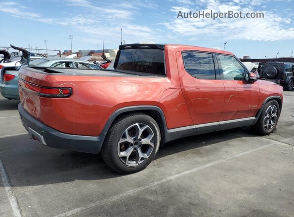 7FCTGAAA4NN008371 2022 RIVIAN R1T Red Задня права чверть