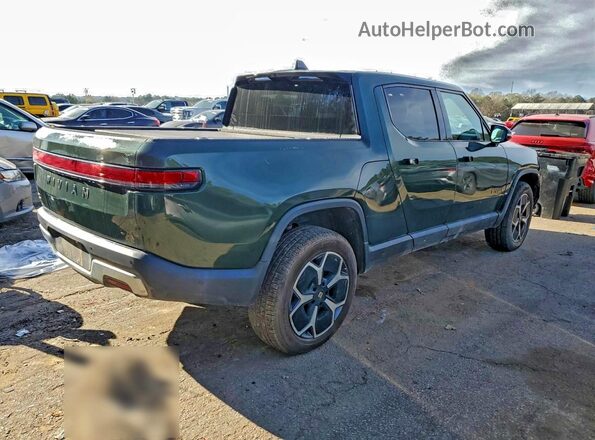 7FCTGAAA5NN008749 2022 RIVIAN R1T Green Задня права чверть