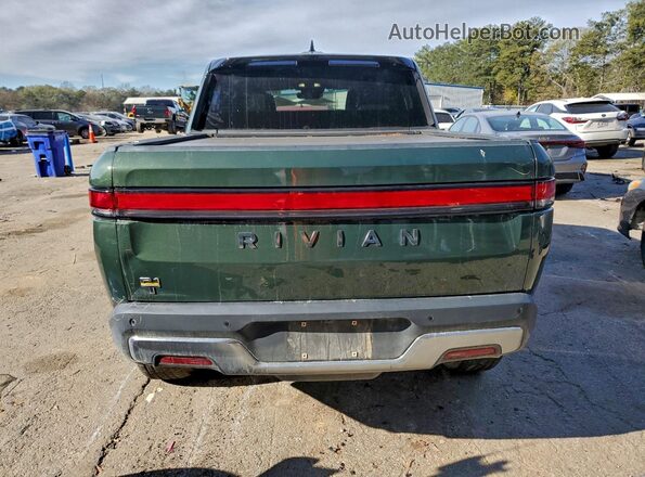 7FCTGAAA5NN008749 2022 RIVIAN R1T Green Вид ззаду