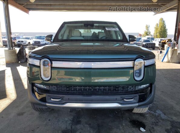 7FCTGAAA9PN020907 2023 RIVIAN R1T Green წინა ხედი