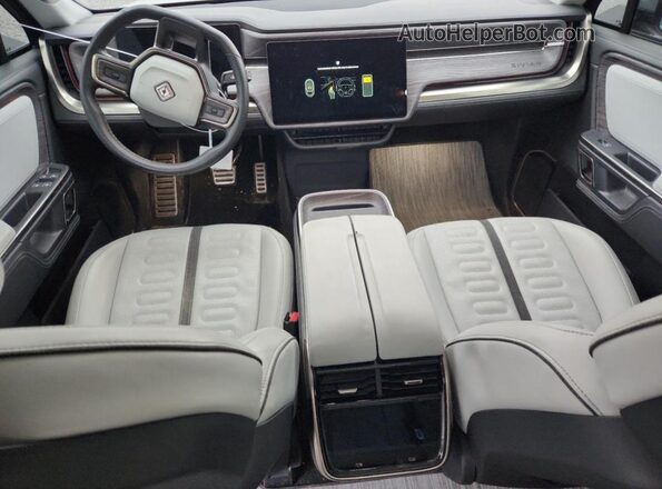 7FCTGAAL9NN015396 2022 RIVIAN R1T Blue წინა პანელის ხედი