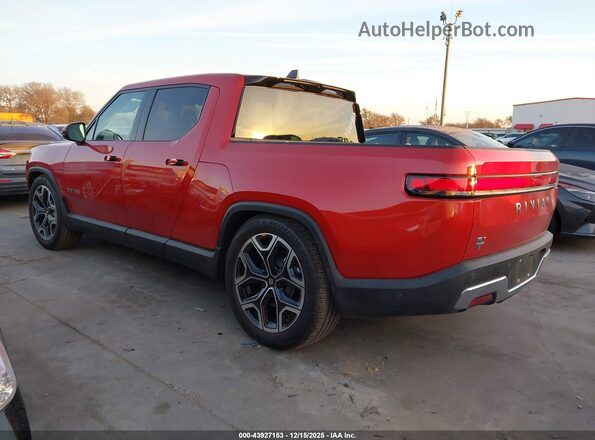 7FCTGCAA1TN043362 2026 RIVIAN R1T Red Trasero izquierdo
