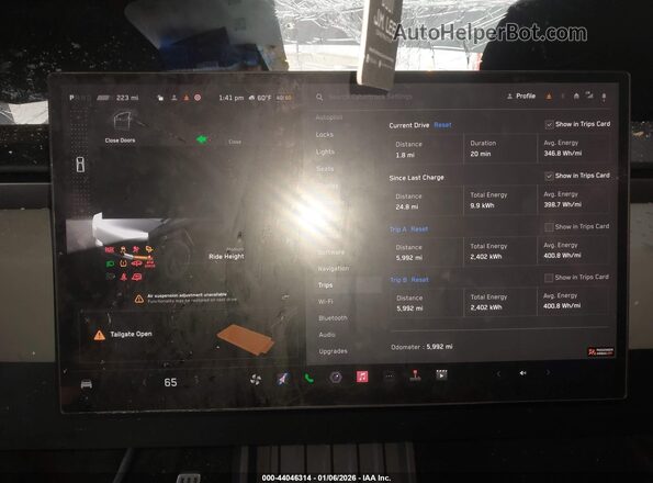 7G2CEHED6SA074241 2025 TESLA CYBERTRUCK Black Vista de los asientos traseros