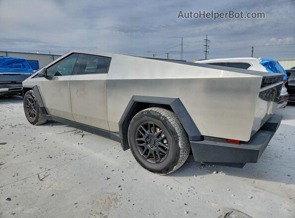 7G2CEHED8RA041848 2024 TESLA CYBERTRUCK Silver Հետևի ձախ
