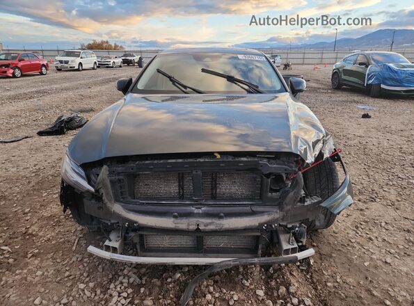 7JR102TZ2MG113389 2021 VOLVO S60 Charcoal Front view