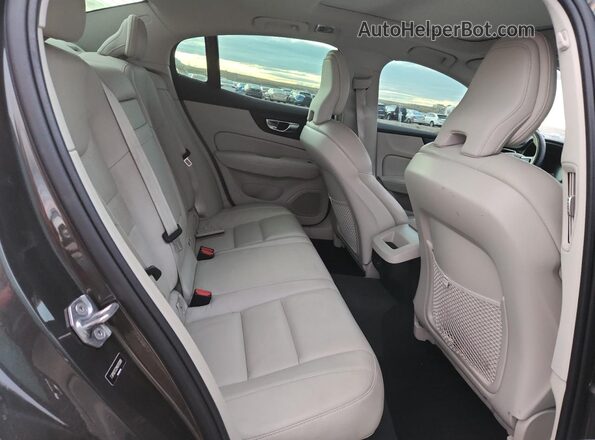 7JR102TZ2MG113389 2021 VOLVO S60 Charcoal Rear seats view