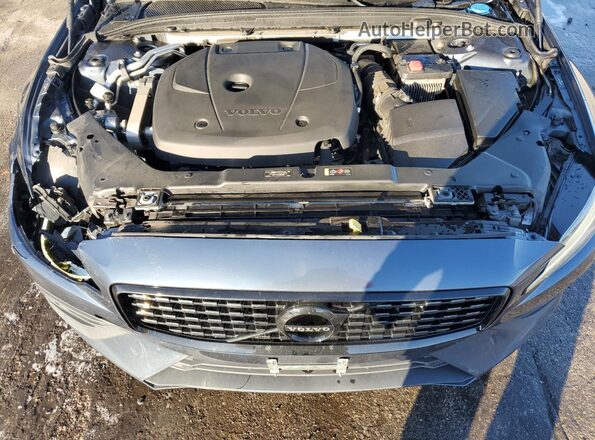 7JRA22TK4KG014437 2019 VOLVO S60 Blue Вид задньої частини салону