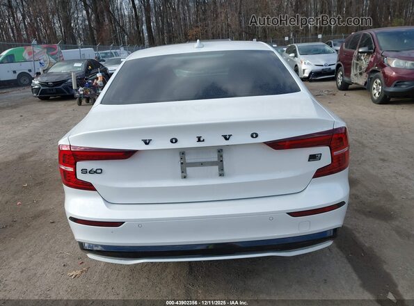 7JRH60FHXRG316428 2024 VOLVO S60 RECHARGE PLUG-IN HYBRID White 