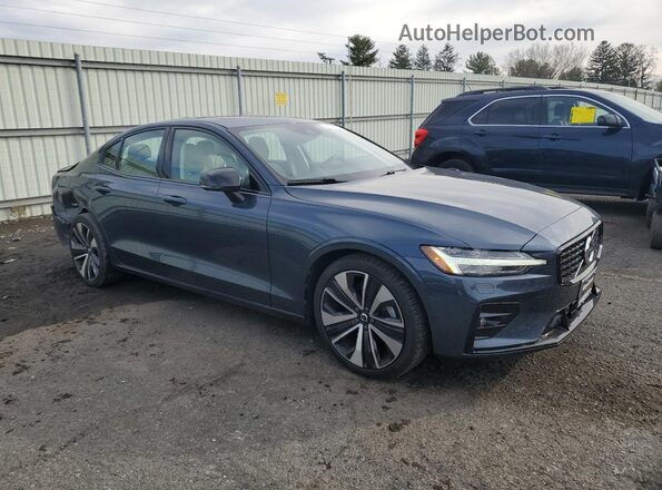 7JRL12FZXNG160706 2022 VOLVO S60 Blue Առջևի աջ
