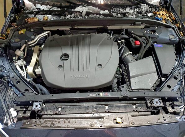 7JRL12TL7RG316545 2024 VOLVO S60 Blue Вид задньої частини салону
