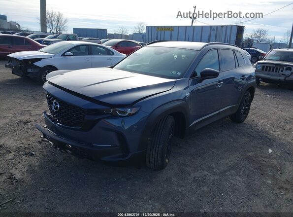 7MMVAADWXSN110003 2025 MAZDA CX-50 HYBRID Синий Передняя левая четверть