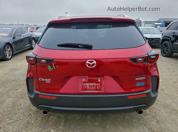 7MMVABCM7PN154506 2023 MAZDA CX-5 Red Rear view