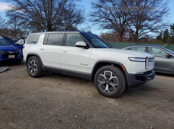 7PDSGABA6RN041483 2024 RIVIAN R1S White წინა მარჯვენა