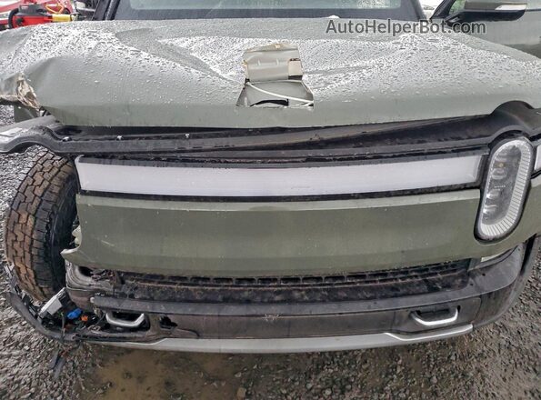 7PDSGABL6RN034809 2024 RIVIAN R1S Green Вид підкапотного простору