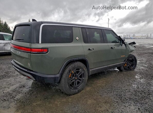 7PDSGABL6RN034809 2024 RIVIAN R1S Green Задня права чверть